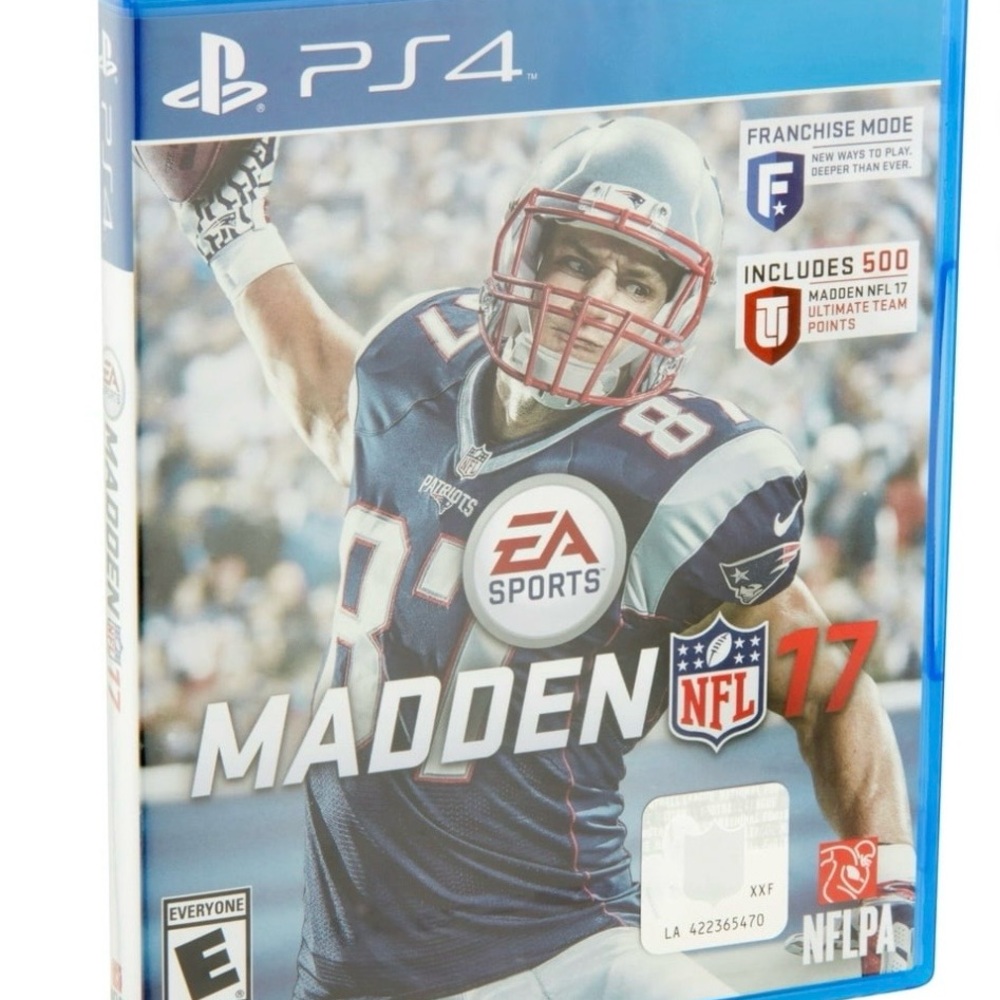 Madden NFL 17 PS4 Video Game - Blue